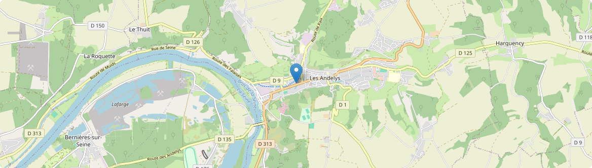 Andelys - Carte