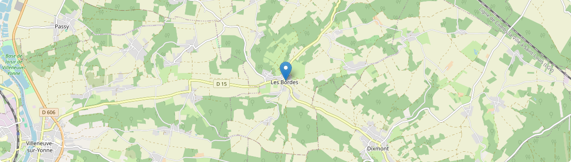 Bordes - Carte