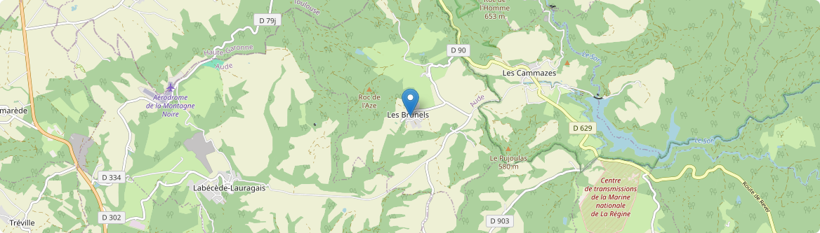 Brunels - Carte