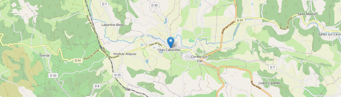 Cabannes - Carte