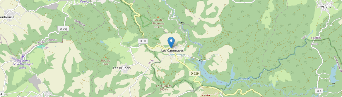 Cammazes - Carte