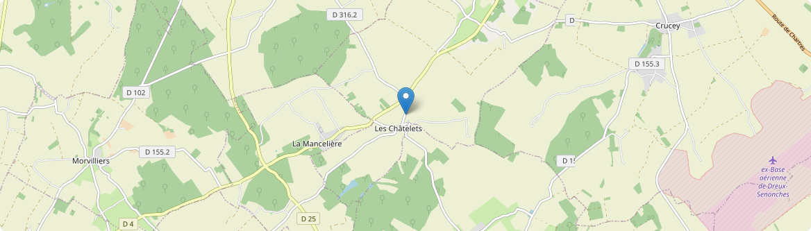 Châtelets - Carte