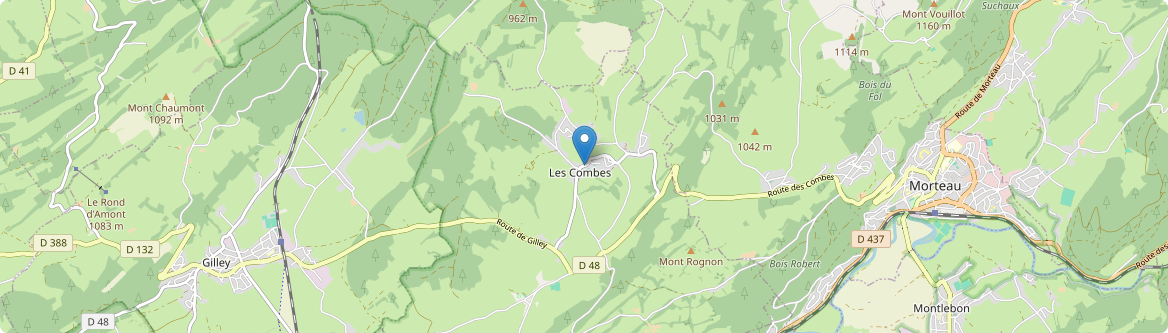 Combes - Carte