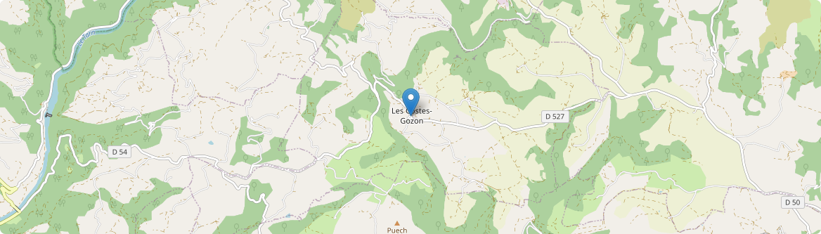 Costes-Gozon - Carte