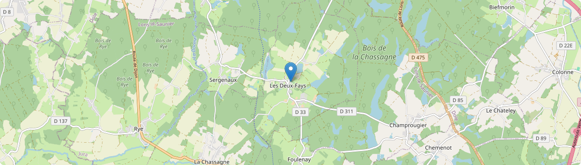 Deux-Fays - Carte