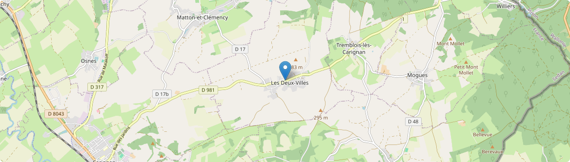 Deux-Villes - Carte