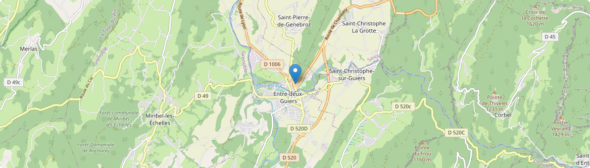 Échelles - Carte