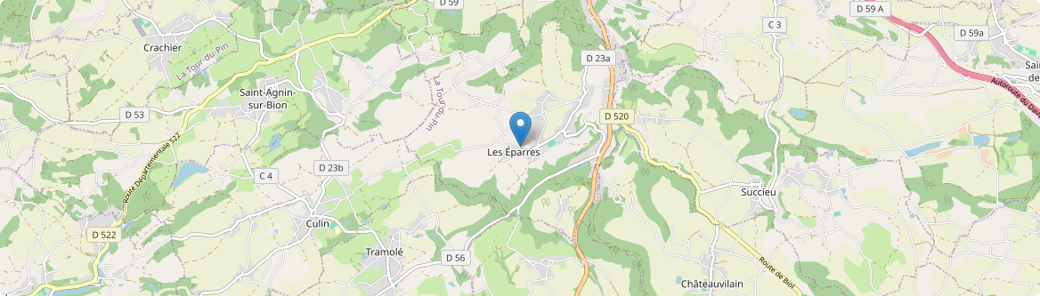 Éparres - Carte