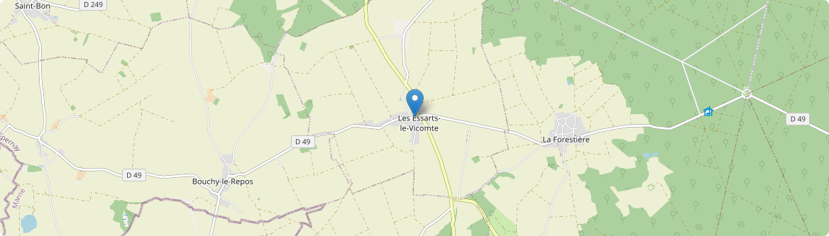 Essarts-le-Vicomte - Carte