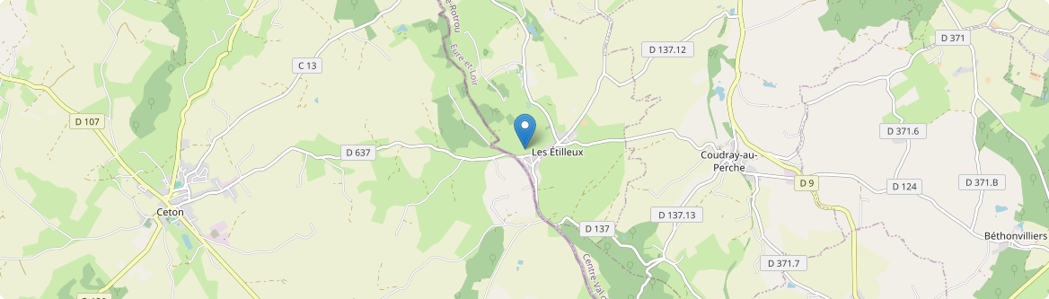 Étilleux - Carte