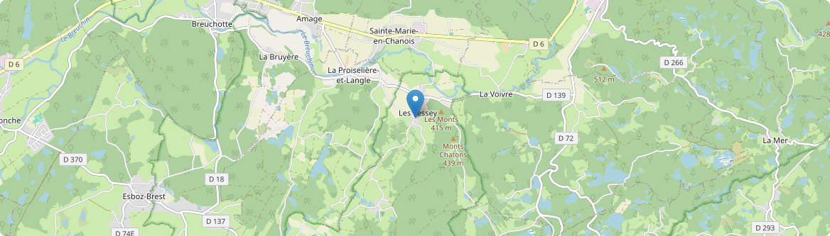 Fessey - Carte