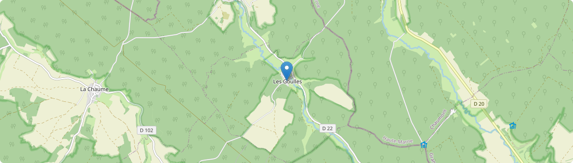 Goulles - Carte