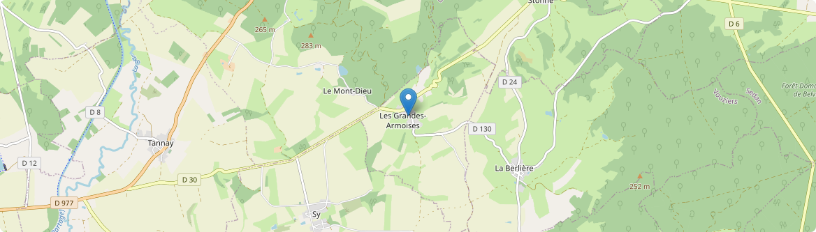 Grandes-Armoises - Carte