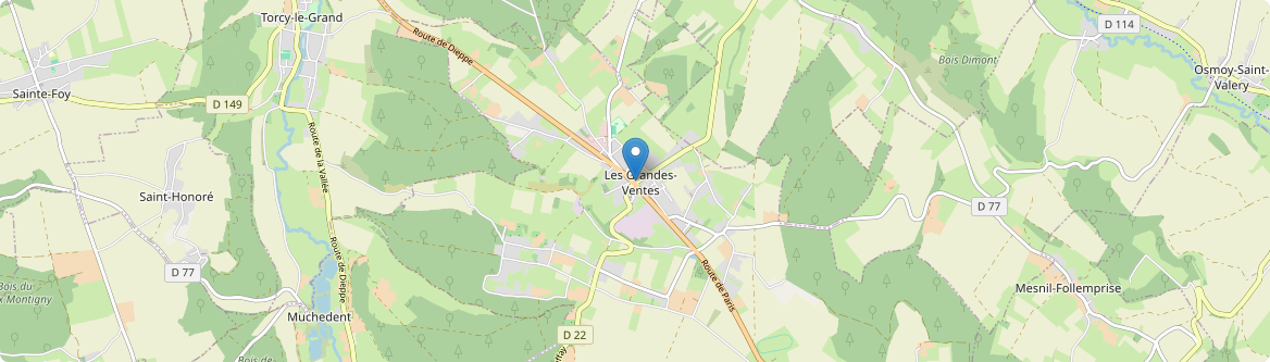 Grandes-Ventes - Carte