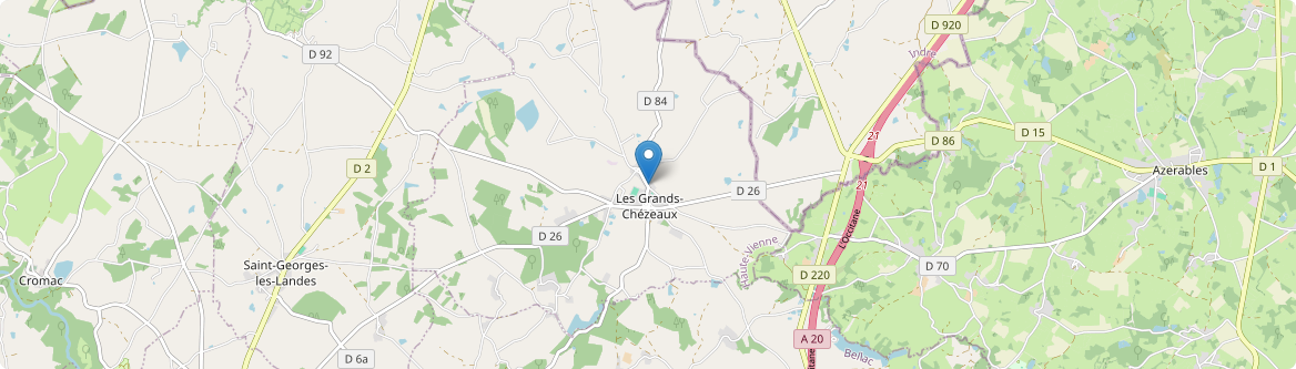 Grands-Chézeaux - Carte