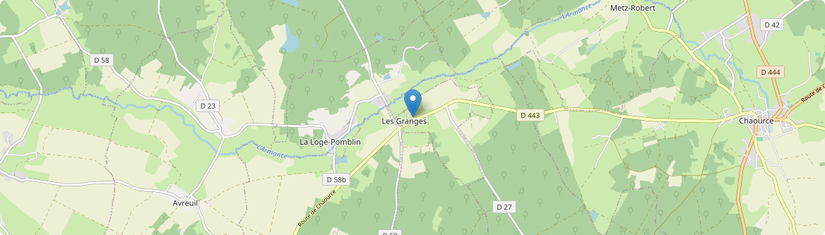 Granges - Carte