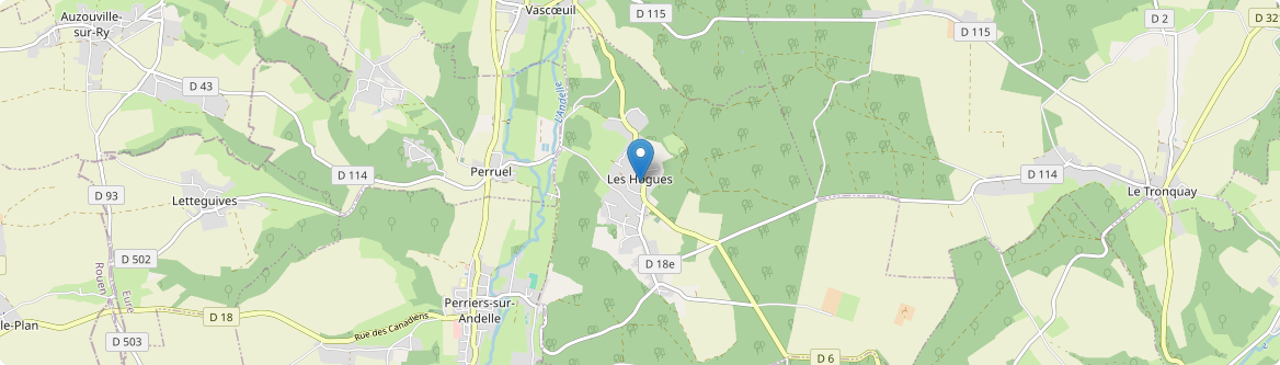 Hogues - Carte