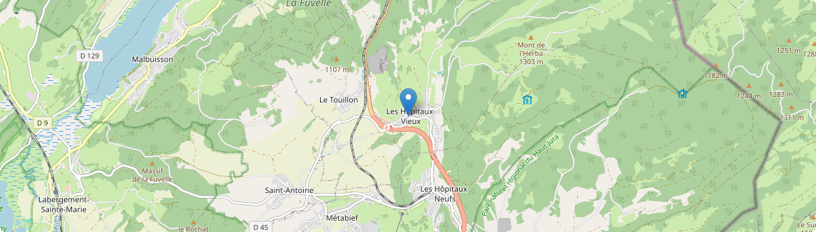 Hôpitaux-Vieux - Carte