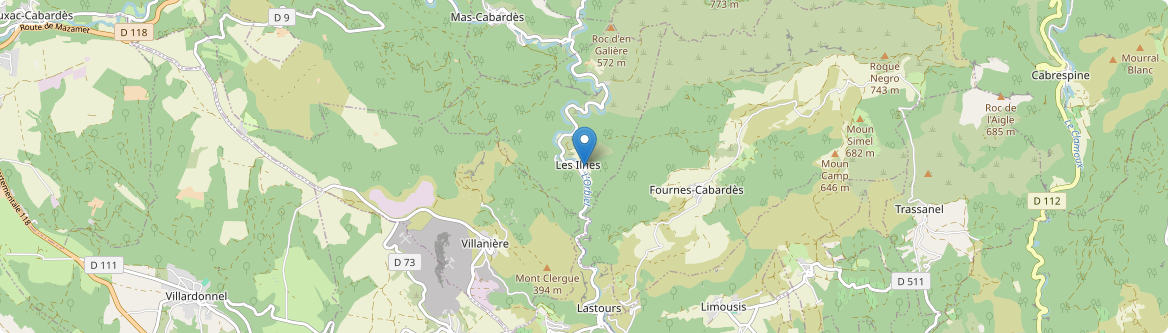 Ilhes - Carte