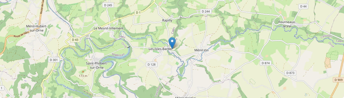 Isles-Bardel - Carte