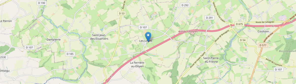 Loges - Carte
