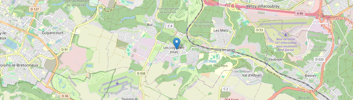 Loges-en-Josas - Carte