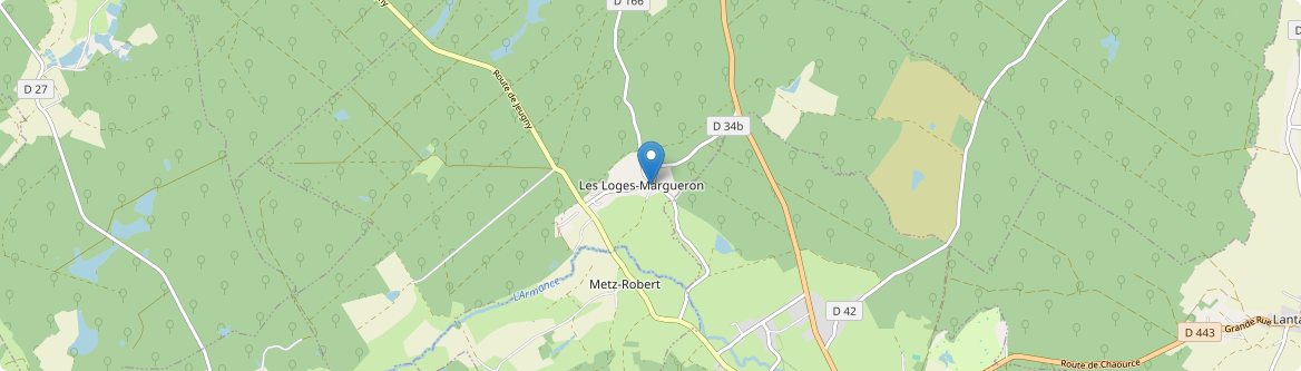 Loges-Margueron - Carte