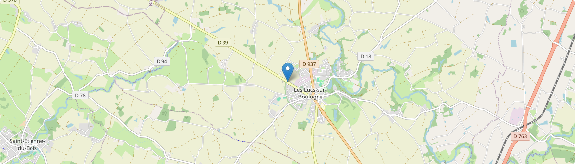 Lucs-sur-Boulogne - Carte