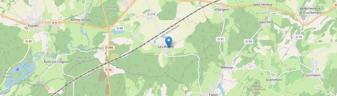 Magny - Carte