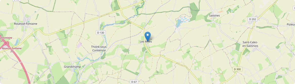 Mées - Carte