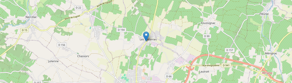 Métairies - Carte