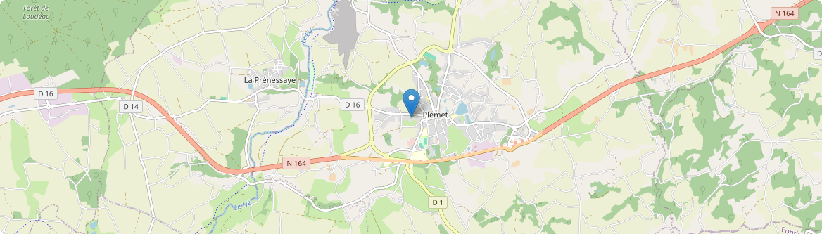 Plémet - Carte