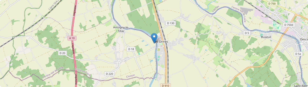 Ormes - Carte