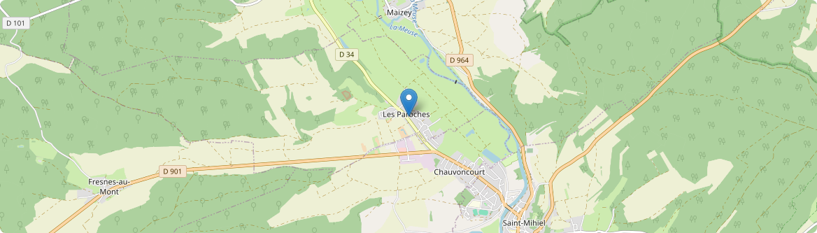 Paroches - Carte