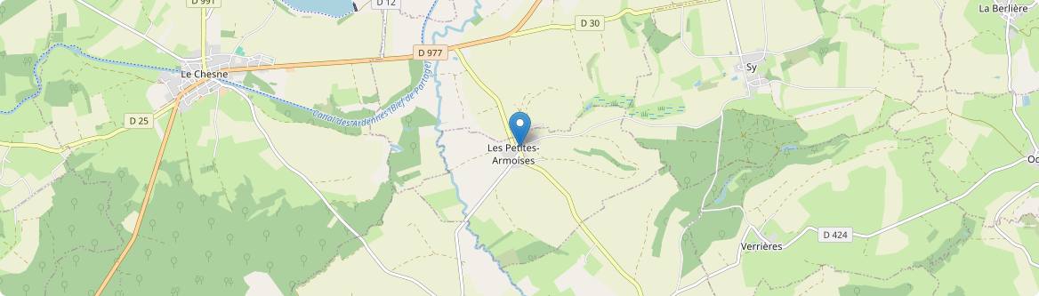 Petites-Armoises - Carte