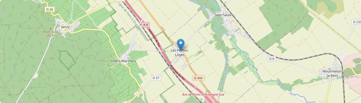 Petites-Loges - Carte