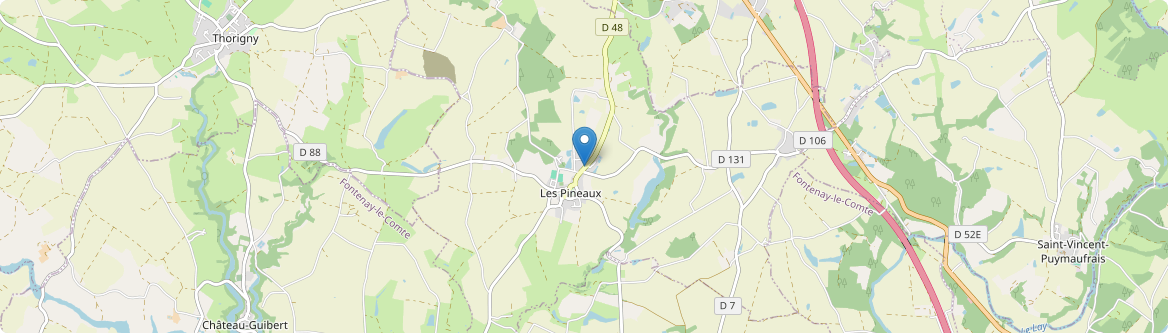 Pineaux - Carte