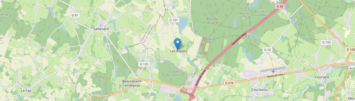 Repôts - Carte