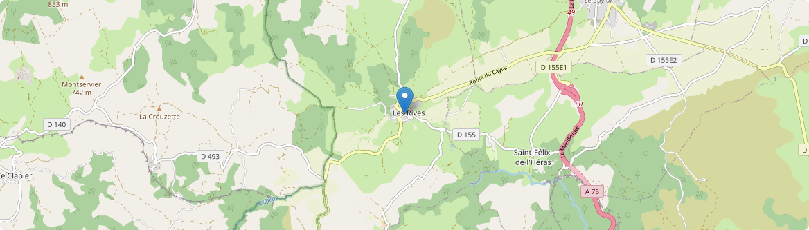 Rives - Carte