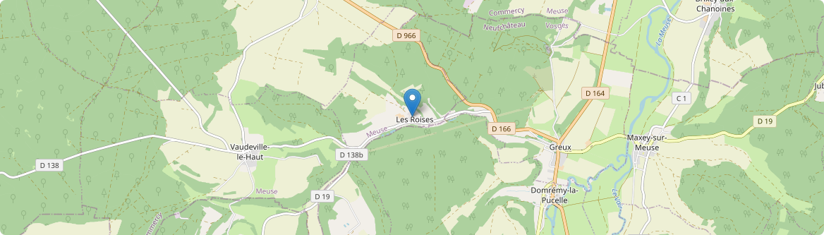 Roises - Carte