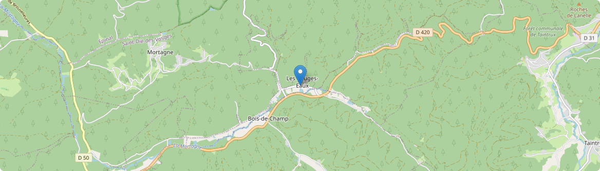 Rouges-Eaux - Carte