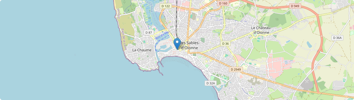 Les Sables-d'Olonne - Carte