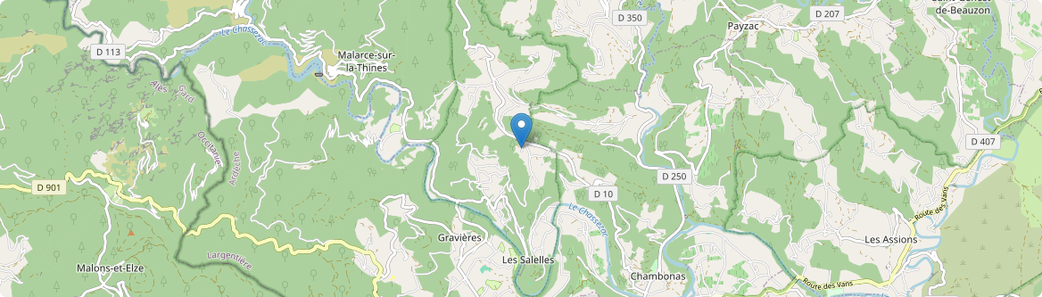 Salelles - Carte