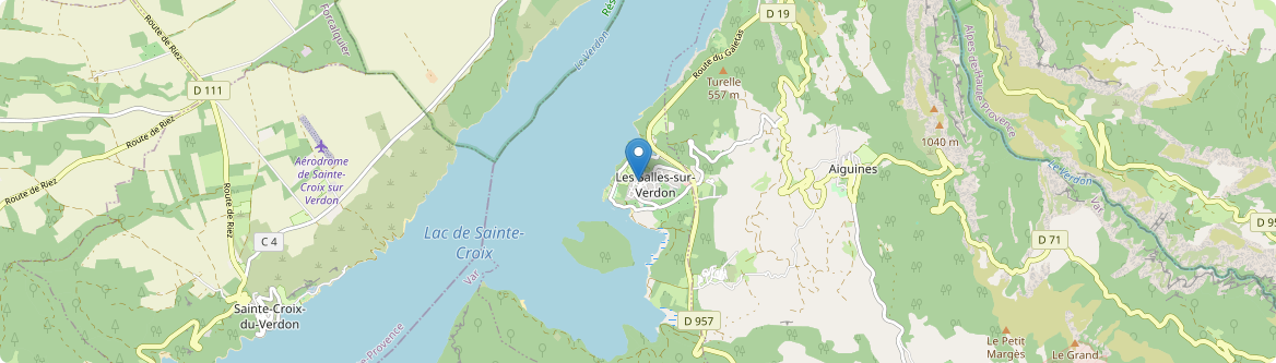 Salles-sur-Verdon - Carte