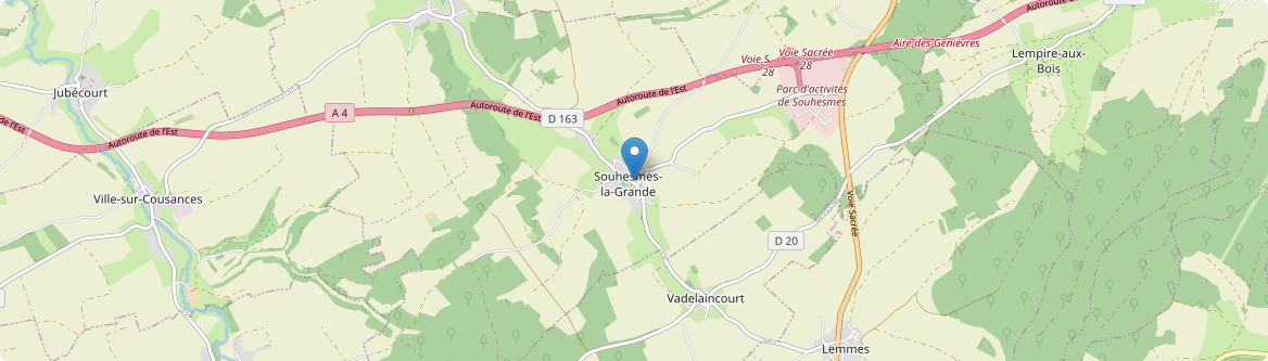 Souhesmes-Rampont - Carte