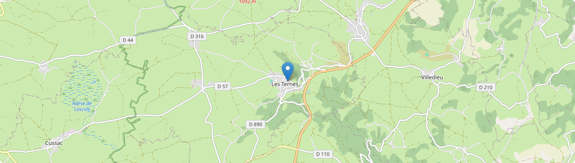 Ternes - Carte