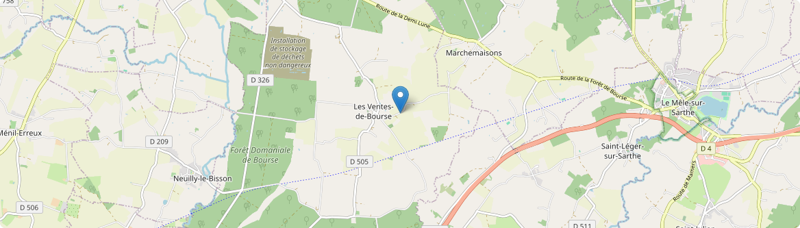 Ventes-de-Bourse - Carte