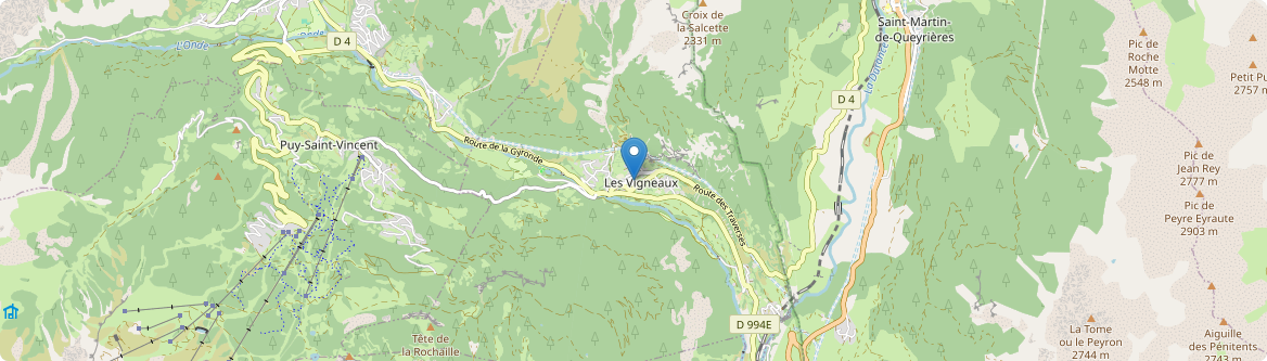 Vigneaux - Carte