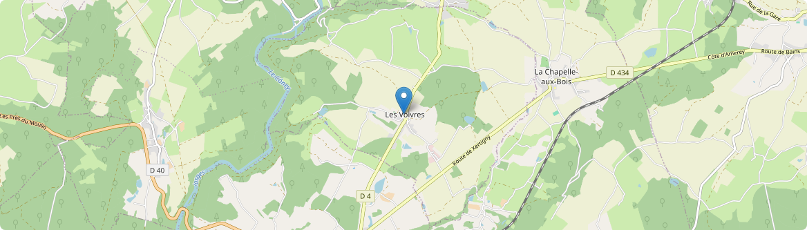 Voivres - Carte