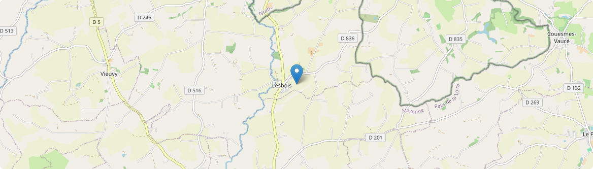 Lesbois - Carte